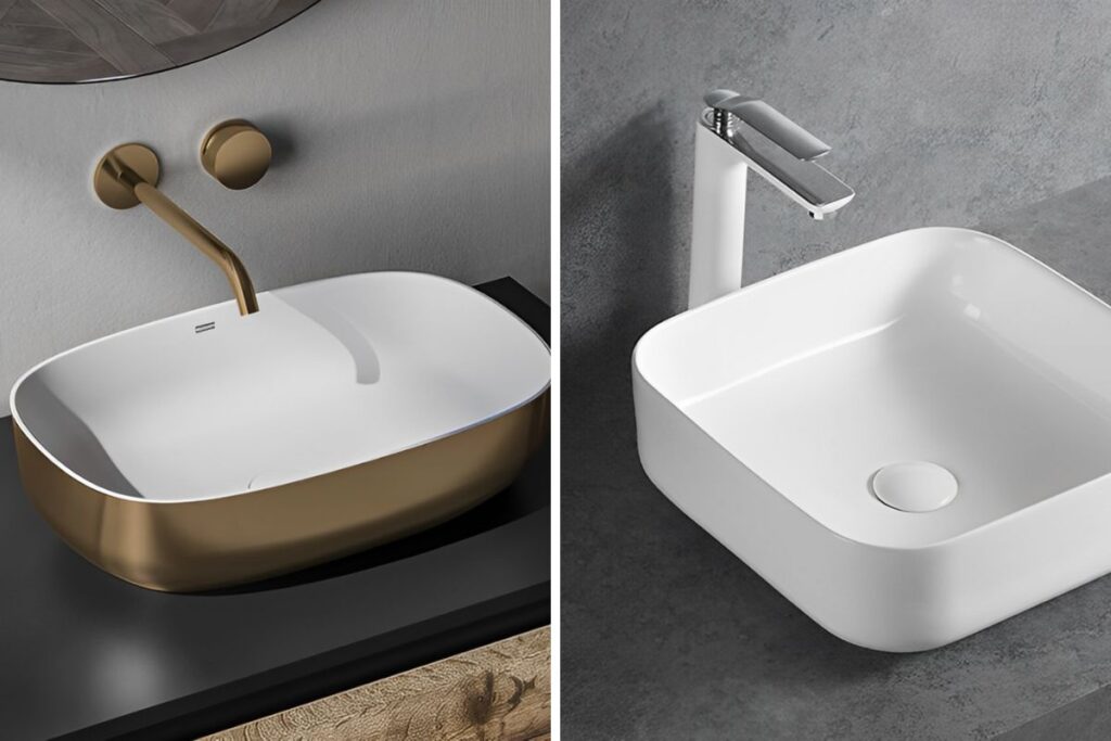 Lựa chọn chất liệu của vòi lavabo