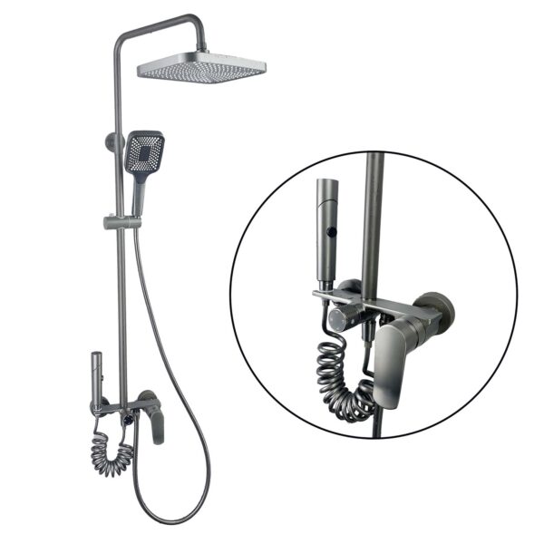 Sen cây tắm đứng inox nóng lạnh SD-013X