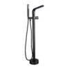 Sen tắm đứng cho bồn tắm nằm CREVA đồng thau mạ đen CR-060D