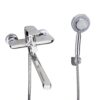 Củ sen nóng lại cho bồn tắm nằm CREVA Inox 304 mài bóng cao cấp CR-131B