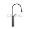 Vòi lavabo nóng lạnh CREVA đồng thau mạ xám CR-263