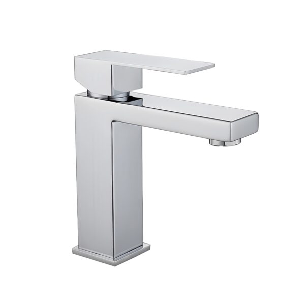 Vòi lavabo nóng lạnh CREVA Inox 304 mài bóng CR-264AB