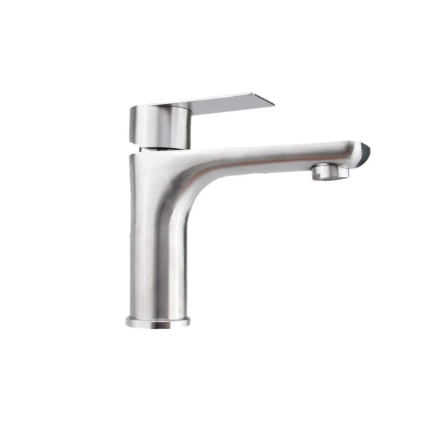 Vòi lavabo nóng lạnh CREVA Inox 304 mờ CR-265A
