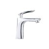 Vòi lavabo nóng lạnh CREVA đồng thau mạ crom bóng CR-279AB