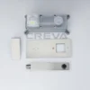 Vòi lavabo nóng lạnh âm tường CREVA Inox 304 vuông mờ CR-248